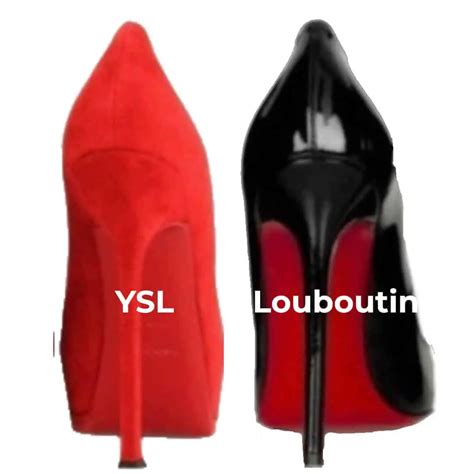 christian louboutin vs ysl